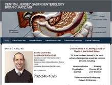 Tablet Screenshot of centraljerseygi.com
